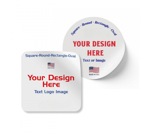 Oven-Safe Square Stickers