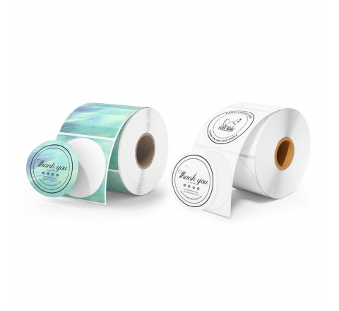 Paper Round Labels