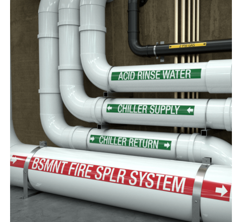 Pipe Marking Stickers