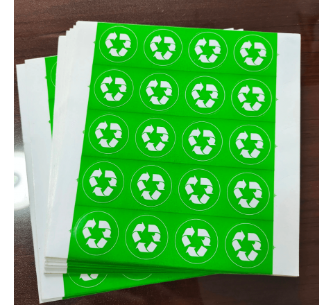 Recyclable Packaging Stickers