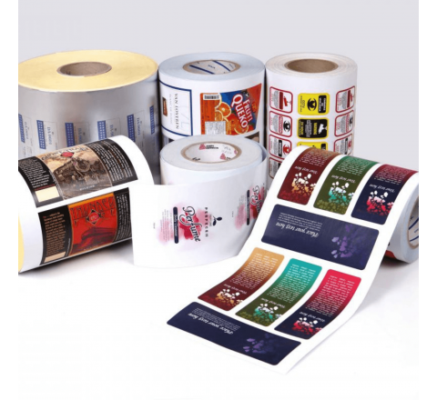 Satin Rectangle Stickers