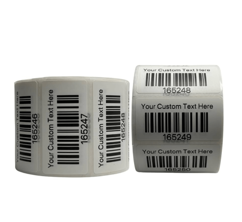 Serial Number Stickers