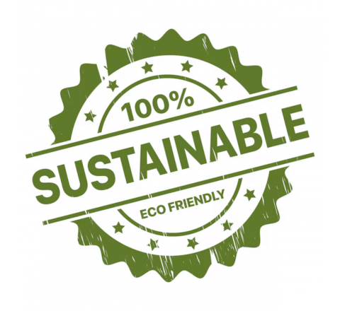 Sustainable Material Stickers