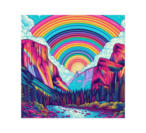 Weatherproof Square Stickers