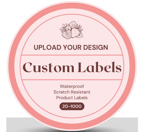 Weatherproof Round Stickers