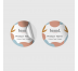 Satin Round Stickers
