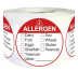Allergen Info Stickers - Gallery Image
