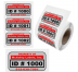 Asset Tag Stickers - Gallery Image