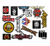 Band Tour Stickers - Gallery Image