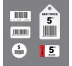 Barcode Price Stickers - Gallery Image