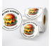 Oven-Safe Round Stickers - Gallery Image