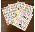 Rectangle Paper Stickers - Gallery Image